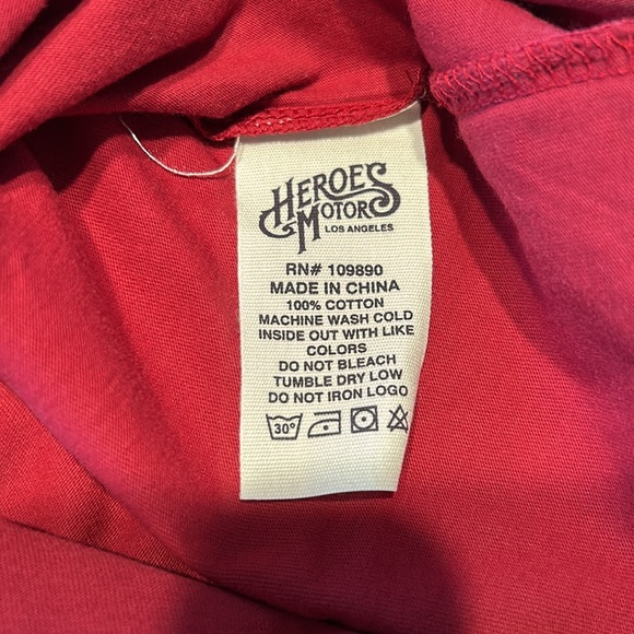 Heroes Motors t-shirt - Picture 5 of 7